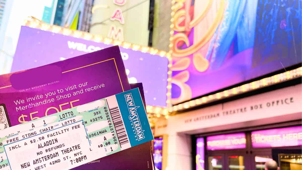 ブロードウェイチケットを安く買う方法
