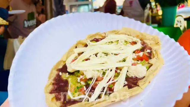 Memelas San Agustín オアハカのおすすめメメラス(筆者撮影)