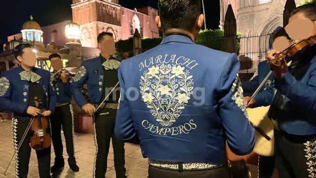 メキシコ サンミゲルデアジェンデ マリアッチ楽団(筆者撮影)