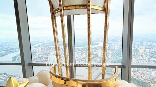 ホーチミンのランドマーク81からの景色（筆者撮影）